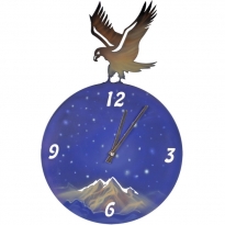 Часы настенные "Орел-круглый"