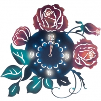 Часы настенные "Цветок 2"