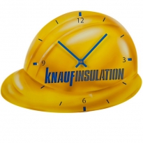 Настенные часы с логотипом компании из металла "Knaufinsulation"