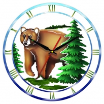 Настенные часы "Медведь"