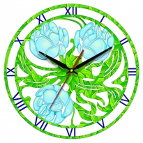 Настенные часы "Полевые цветы"