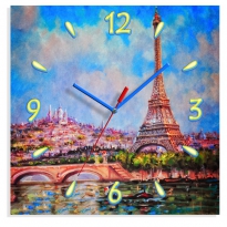 Настенные часы "Париж 1"