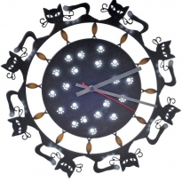 Часы настенные "Кошки"