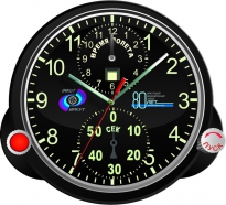 Настенные часы с логотипом компании из металла "Иркутск"