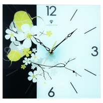 Настенные часы "Цветы 3"